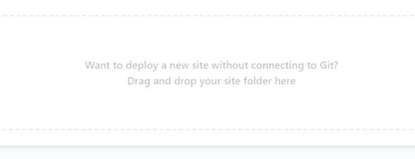 Netlify Drag and Drop